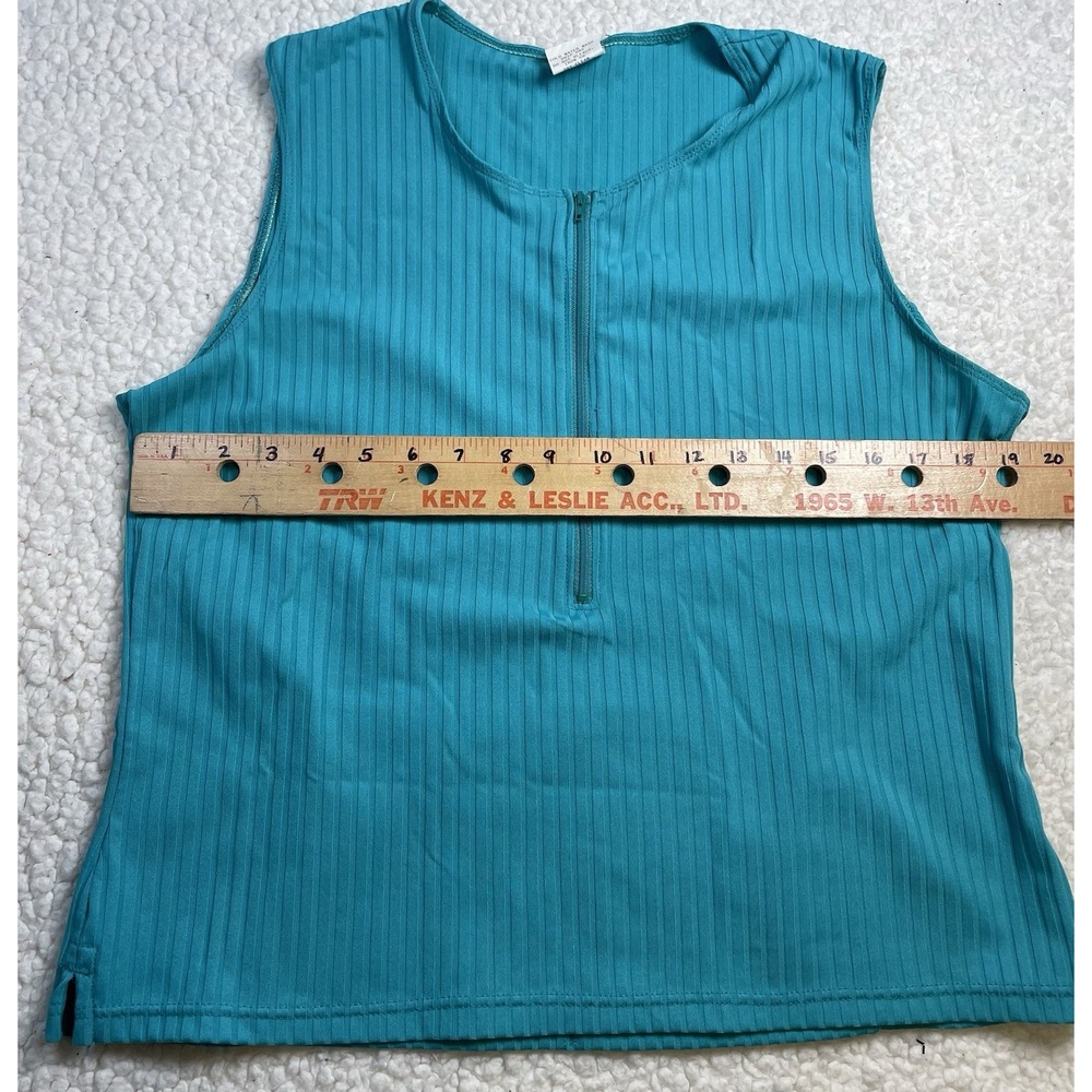 Vintage REI Women's Biking/Hiking Tank Top Teal Size Large - Picture 3 of 6